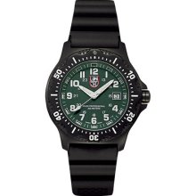 Luminox 8417 Black Ops Green Dial Dive Men's Watch With Warranty