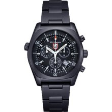 Luminox Men's Series 9100 F-169100 F-16 Fighting Falcon Black Dial Watch 9129
