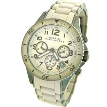 Marc By Marc Jacobs - Men's Chronograph Rock Silicone Wrapped Bracelet - Mb2591