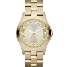 MARC by Marc Jacobs 'Baby Dave' Bracelet Watch, 40mm Gold