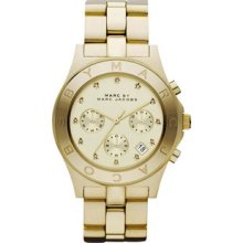Marc by Marc Jacobs Blade in Gold Adult Unisex Watches - no color /