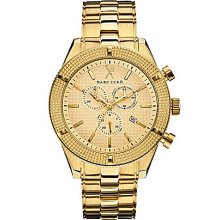 Marc Ecko Cut & Sew Men's The Saber Gold Chronograph Watch - Gold