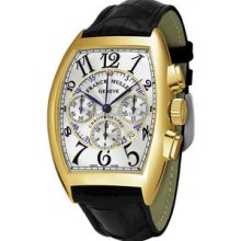 Medium Franck Muller Curvex Chronograph 7880CCAT Yellow Gold Watch