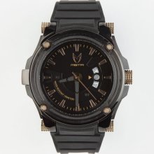 Meister Prodigy Watch Black/Gold One Size For Men 21603810001