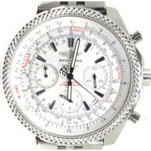 Mens Breitling Watch Bentley Motors White Dial A2536212 G552