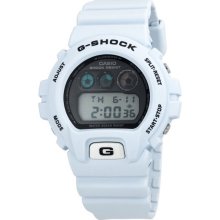 Mens Casio Solar Atomic White G-Shock Watch DW6900FS-8