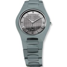 Mens Chisel Tungsten/Silver-tone Dial 37mm Watch