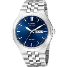 Mens Citizen Eco Drive Corso Watch in Stainless Steel (BM8400-50L)
