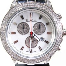 Mens Diamond Joe Rodeo Master Pilot JMP01 H Color 8.00ct