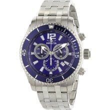 Mens Invicta 0620 Ii Collection Swiss Quartz Chronograph Stainless Steel Watch