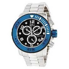 Men's Invicta Sea Hunter Chronograph Watch with Black Dial (Model: