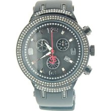 Mens Joe Rodeo Jojo Master Edition 242 Real Diamond Watch 2.20 Ct. Black Jjm91