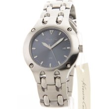 Mens Kenneth Cole NY Stainless Steel Fashion Date Watch KKC3237