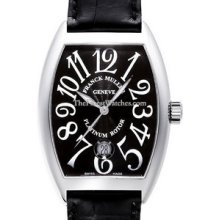 Mens Large Franck Muller Curvex Date White Gold 8880SCDT Watch