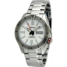 Men's Stainless Steel Superior Diver Automatic White