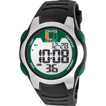 Miami Hurricanes Ncaa Mens Digital Watch Training Camp Series