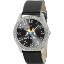 Miami Marlins Ladies Watch - Designer Diamond Watch