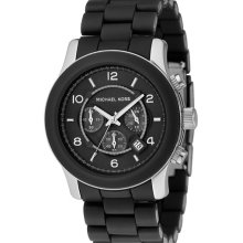 Michael Kors 'Large Runway Silicone Wrap' Watch