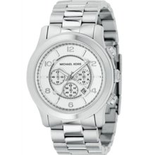 Michael Kors MK8086 Silver Chronograph Stainless Steel Mens Watch