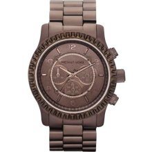 Michael Kors Runway Chocolate Chronograph Women's Watch MK5543