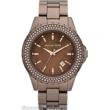 Michael Kors Women's Mk5640 Madison Brown Chocolate Gold Watch
