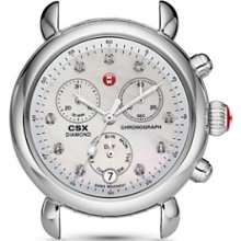 MICHELE CSX Day Stainless Watch Head, 36mm