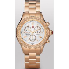 Michele Jetway Diamond Rose Gold Women's Watch MWW17A000012