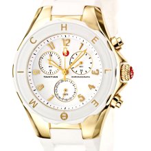 Michele MWW12F000006 Tahitian Jelly Bean White Dial Ladies Watch