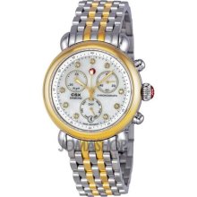 Michele Signature CSX-36 Two-tone Stainless Steel Mens Watch MWW0 ...
