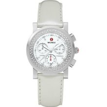 Michele Sport Sail White Dial Chronograph Ladies Watch MWW01C000010