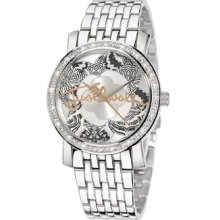 Moon Watch Just Cavalli Jc 3H Silver Dial