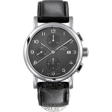 Muhle Glashutte Classic Line wrist watches: Antaria Chrono Anthracite