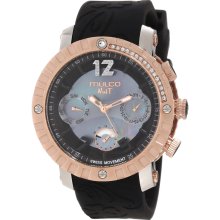 Mulco MW5-1622-023 Fashion Analog Black Silicone Band Unisex Watch