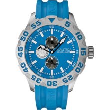 Nautica N15579G BFD 100 Multifunction Blue Resin Men's Watch