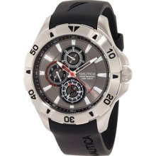 Nautica NST 06 Multifunction Black Resin Mens Watch N14609G