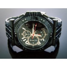 New Men's Aqua Master Warfair 0.12 CT Diamonds Watch