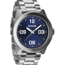 Nixon Corporal SS Watch- Blue Sunray