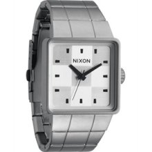 Nixon The Quatro - sanded steel/white