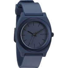 Nixon The Time Teller P Watch in Steel Blue Ano
