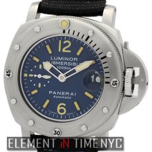 Officine Panerai Luminor Submersible La Bomba 44mm Blue Dial Pam 87 E Series