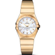 Omega Constellation Polished Quartz 27mm Ladies Watch 12350276005004