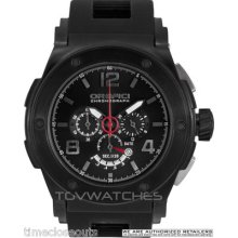 Orefici Orm1c4804 Regata Retrograde 48mm Mens Black Dial Chrono Fast Shipping