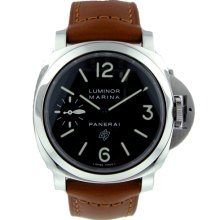 Panerai Luminor Marina Logo 44 mm Stainless Steel Black Dial (PAM 005) PAM 005, PAM005, PAM 00005, PAM00005