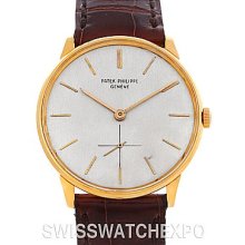 Patek Philippe Calatrava Vintage 18k Yellow Gold 2573/2 Watch year