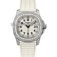 Patek Philippe Ladies Aquanaut Luce White Gold Watch 5069G