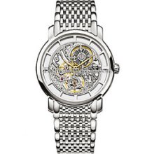 Patek Philippe Ladies Skeleton White Gold Watch 7180/1G