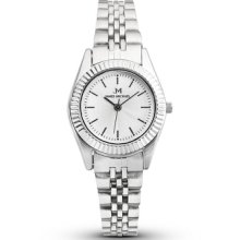 Personalized Ladies Wrist Watch with White Dial