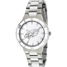 Philadelphia Eagles Mother Of Pearl Ladies Watch Nfl-pea-phi By Gamet