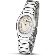 Philip Ladies Jewel Analogue Watch R8253187545 With Quartz Movement, Mother Of Pearl Dial And Stainless Steel Case