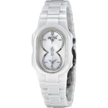 Philip Stein Mother of Pearl Diamonds Dial Stainles Steel Ladies Watch 1CW-DMOP-